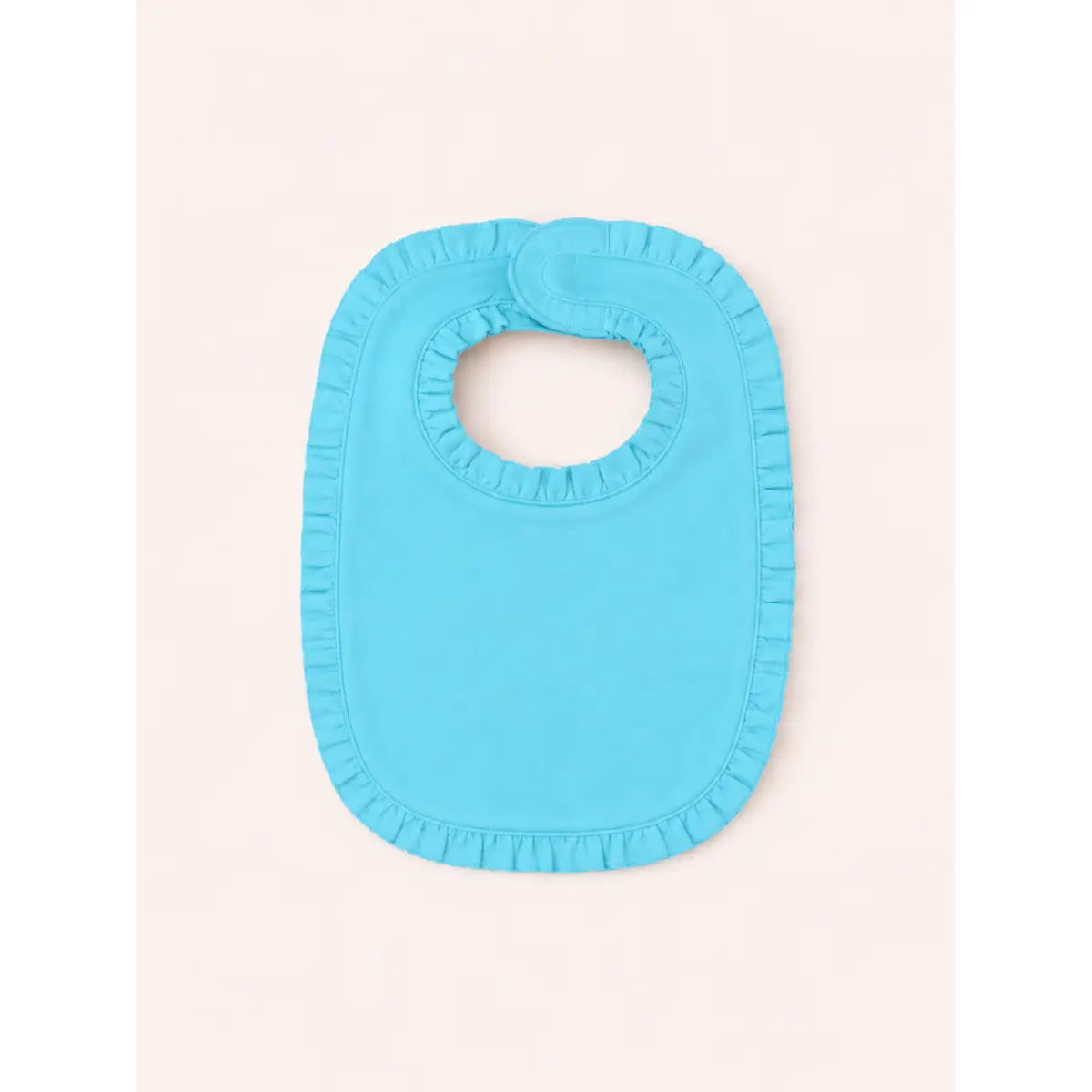 Ruffle Baby Bibs - Aqua / One Size - ARB Blanks