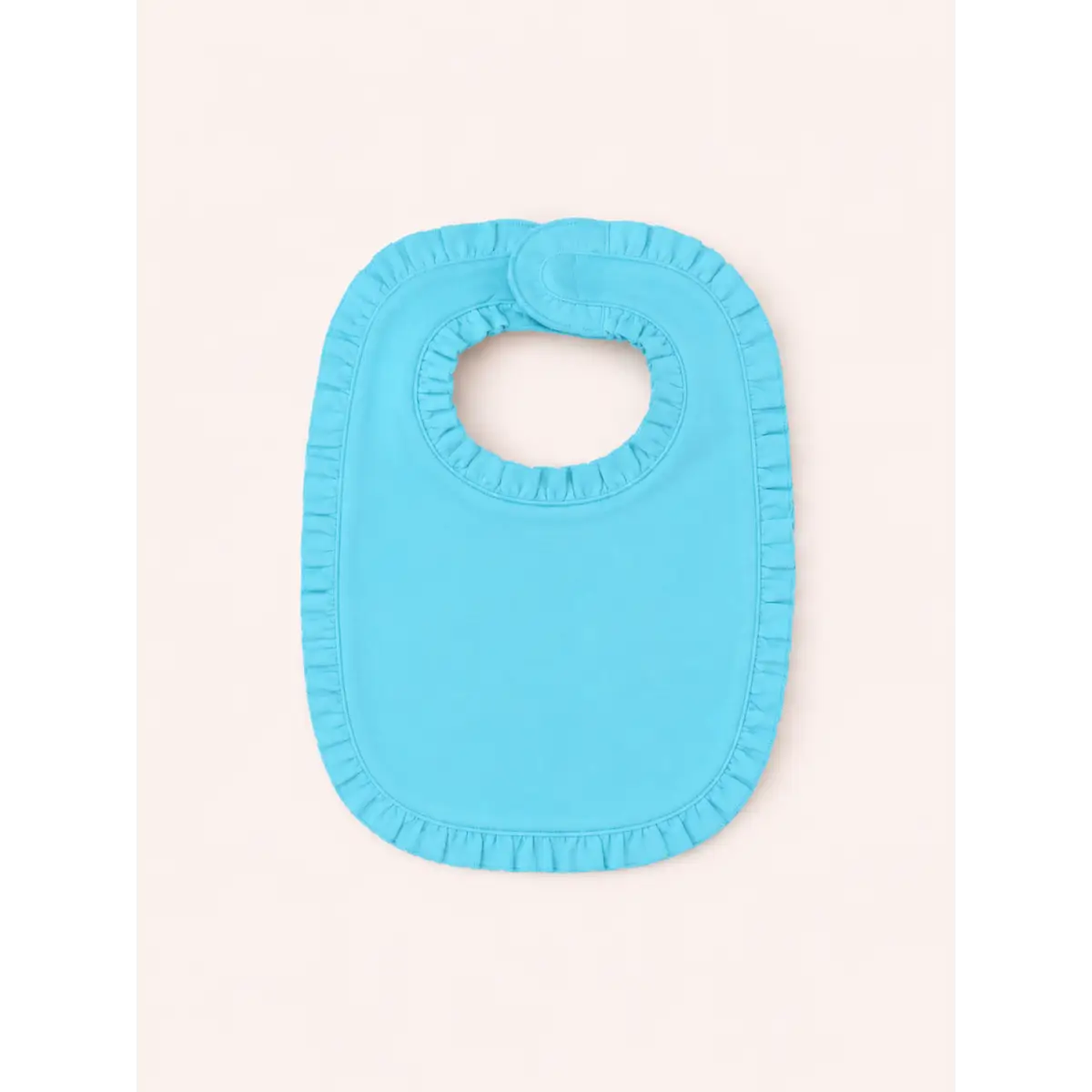 Ruffle Baby Bibs - Aqua / One Size - ARB Blanks