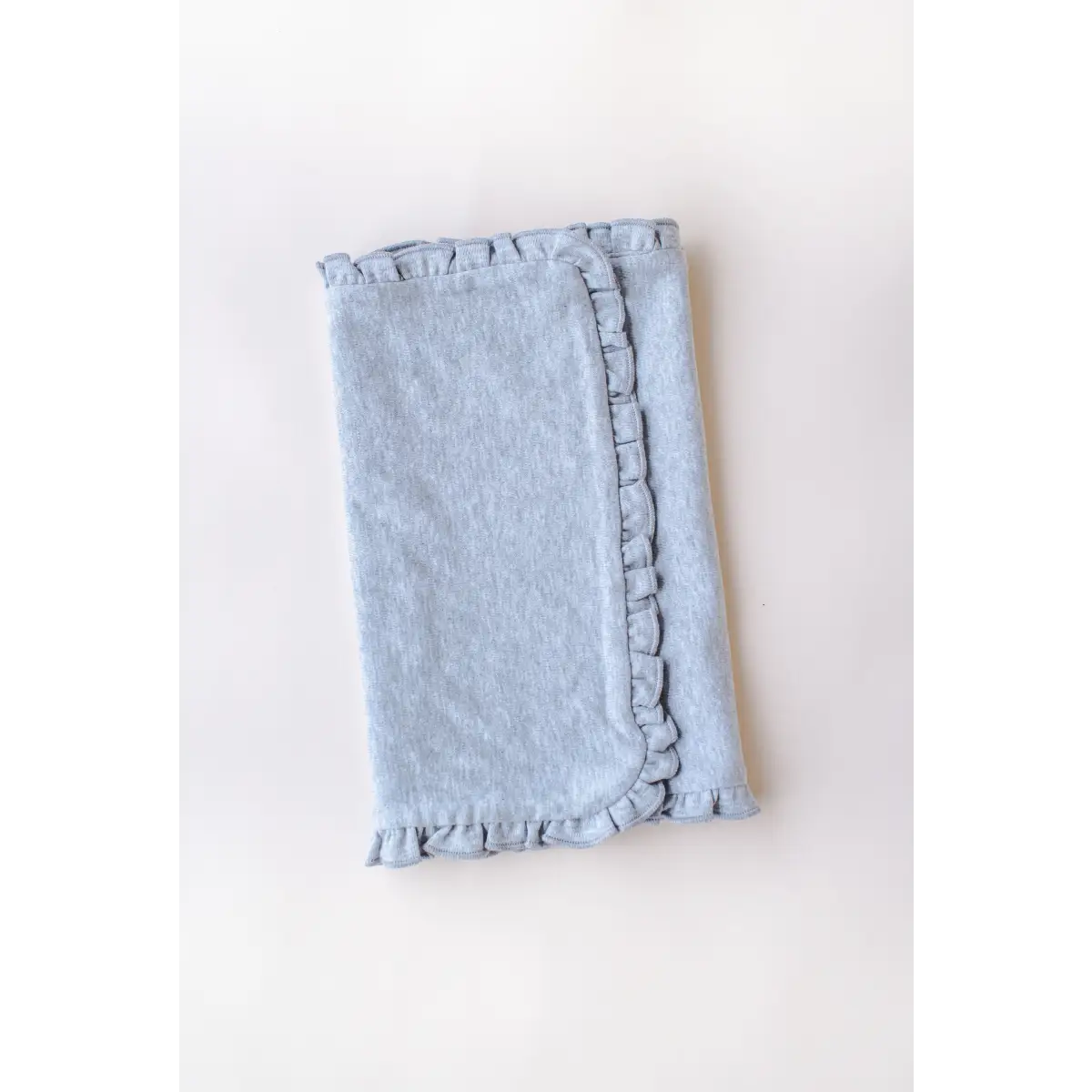 Ruffle Burp Cloths - Grey / One Size - ARB Blanks