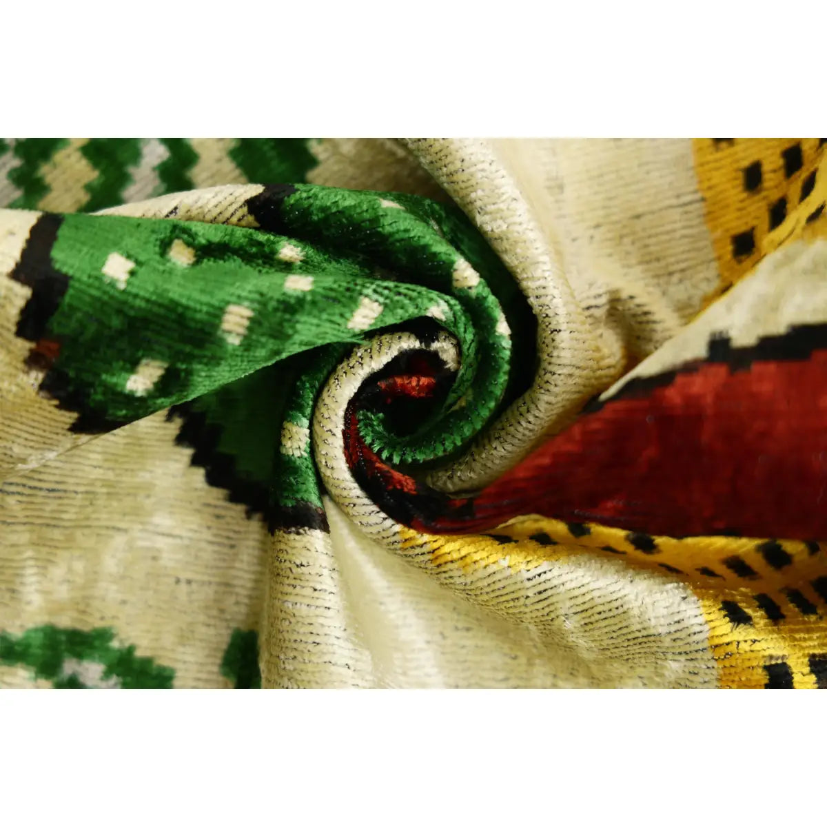 Safari Scene Silk Velvet Pillow 16x24 Handmade Luxury Cushion - Canvello
