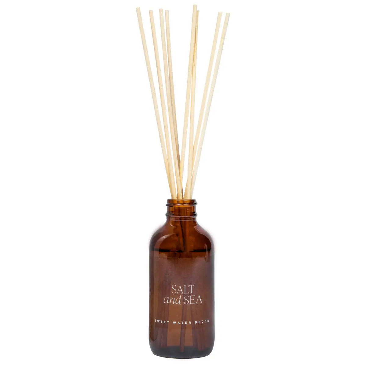 Salt and Sea Amber Reed Diffuser - Sweet Water Decor