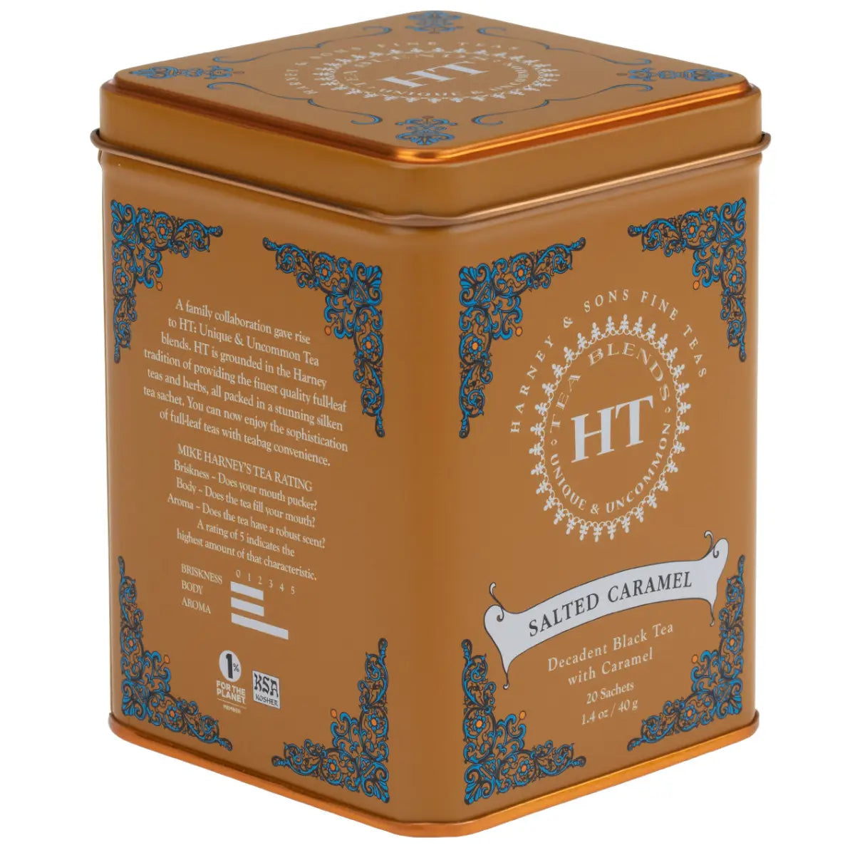 Salted Caramel Tea - Sachets / Tin of 20 Sachets - Harney & Sons Fine Teas