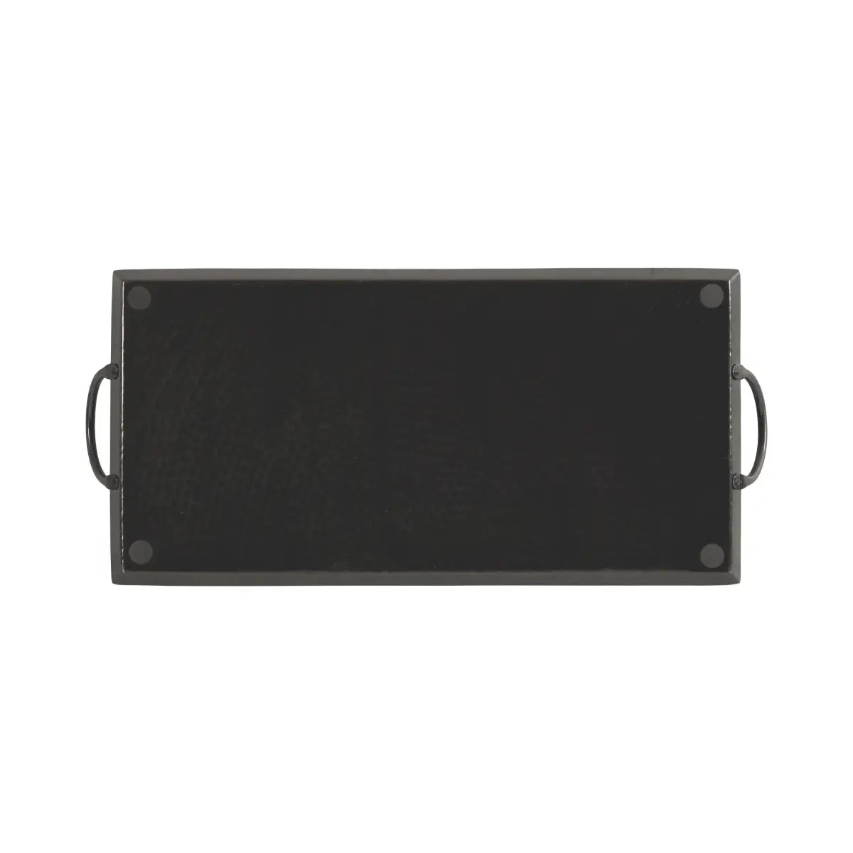 Sanzo Hammered Rectangle Metal Tray - kateandlaurel