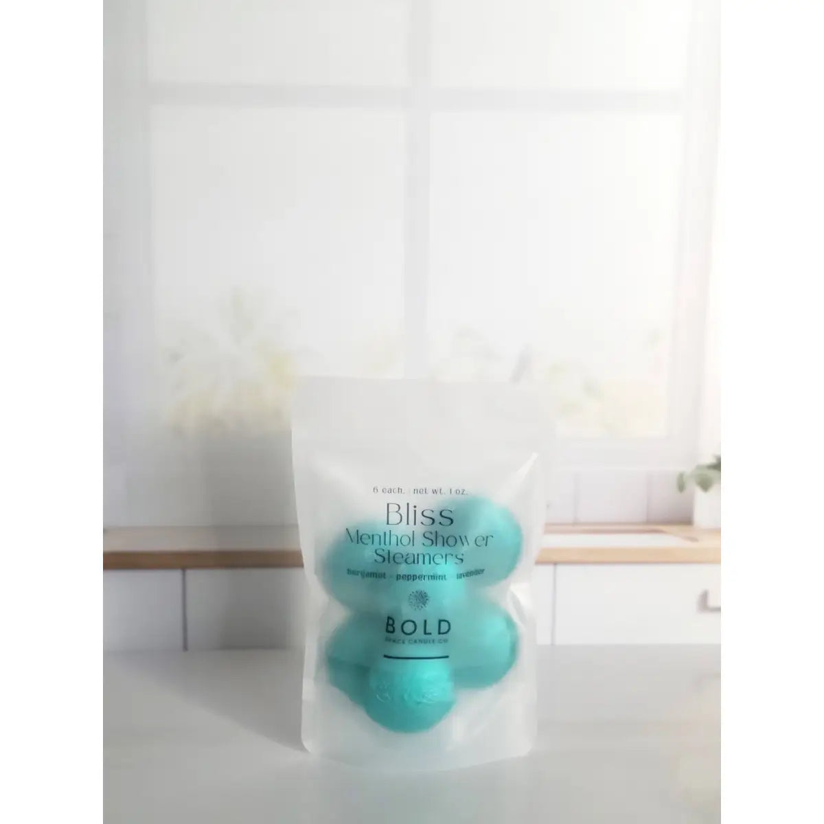 Shower Steamers - Bliss – Bergamot Peppermint & Lavender - 6 pack - Bold Space Candle Co.