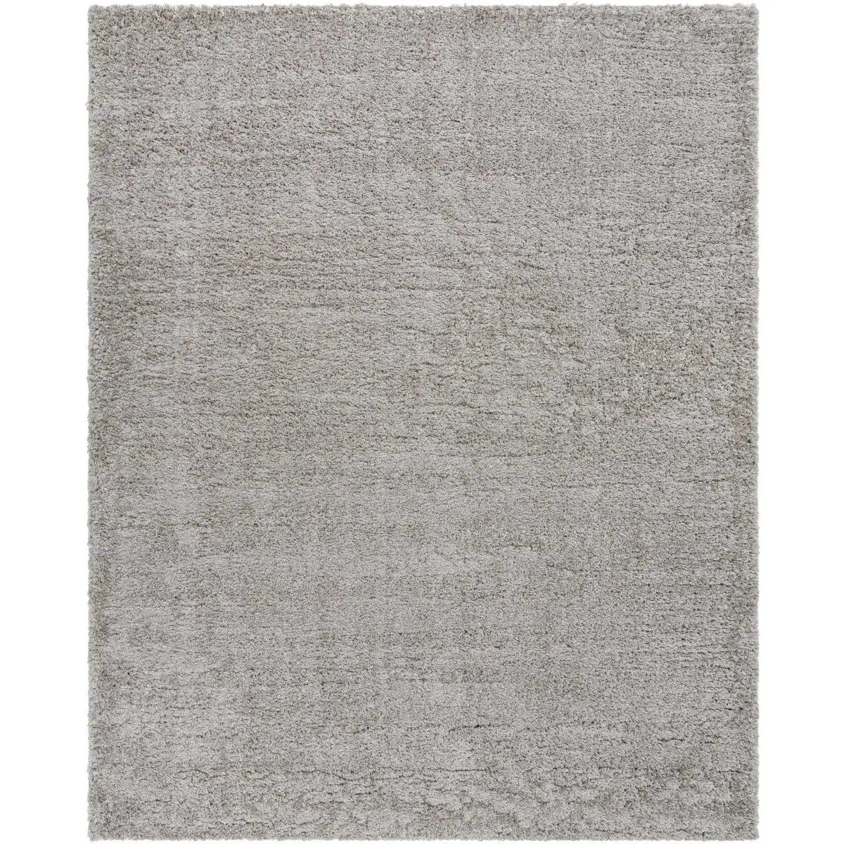 Siari Solid Medium Gray Shag Rug - 7’10’’ x 10’ Rectangle - Boutique Rugs
