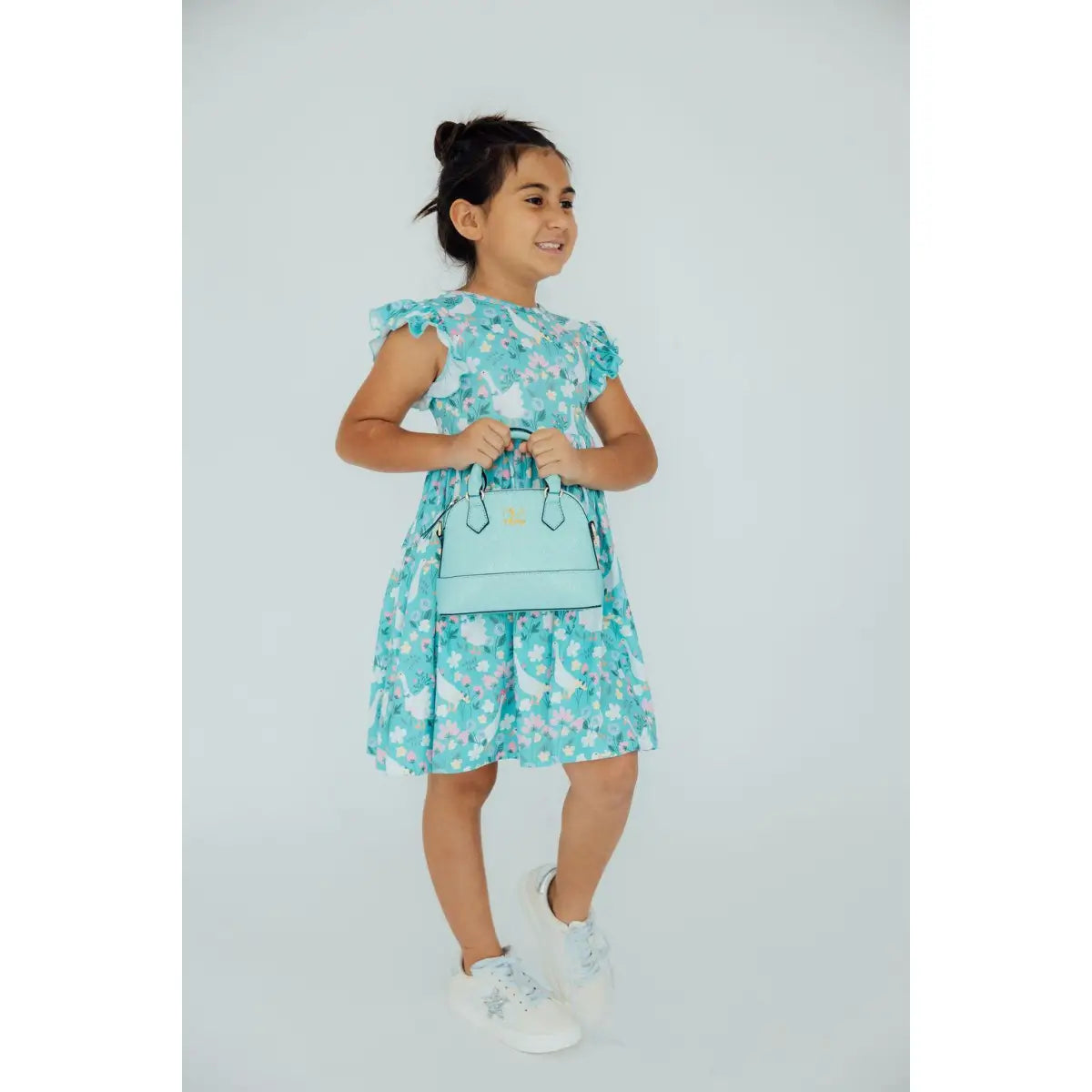 Silly Goose Flutter Sleeve Twirl Dress - Mila & Rose ®
