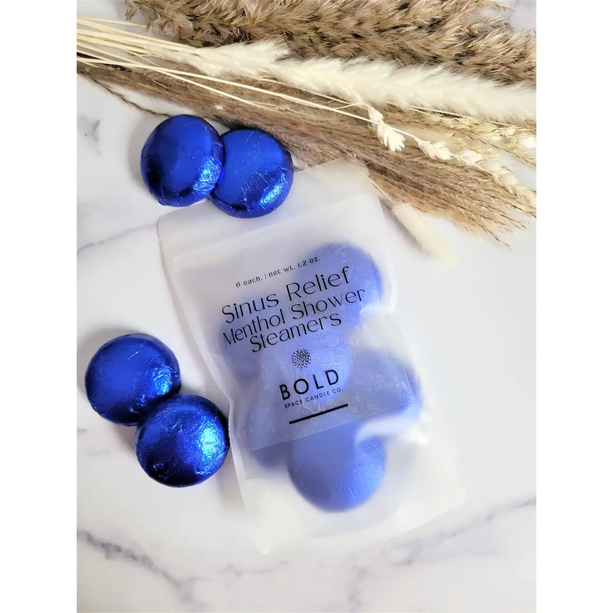 Shower Steamers – Sinus Relief - Eucalyptus & Rosemary - 6 pack - Bold Space Candle Co.