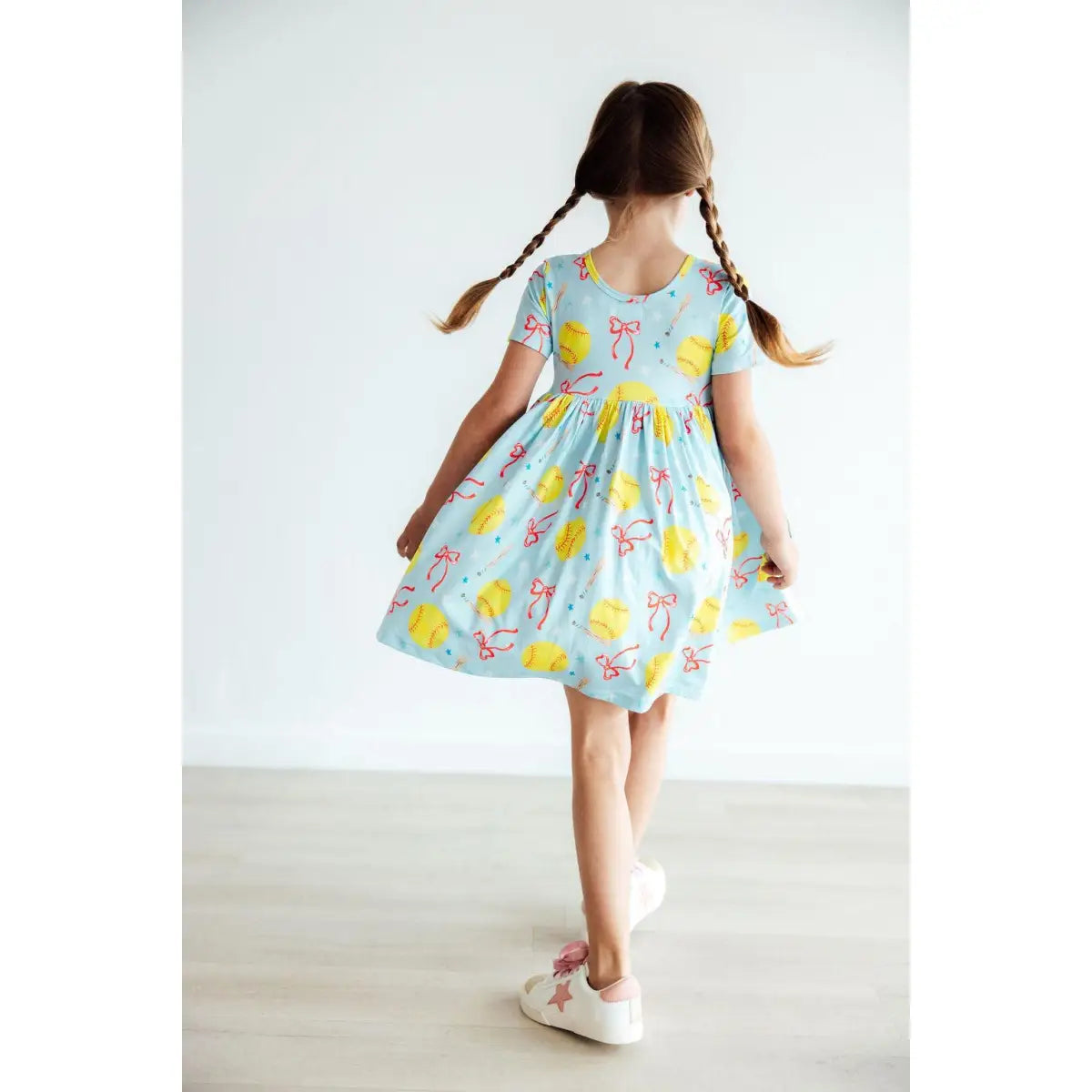 Softball Sweetie Baseball Twirl Dress - Mila & Rose ®