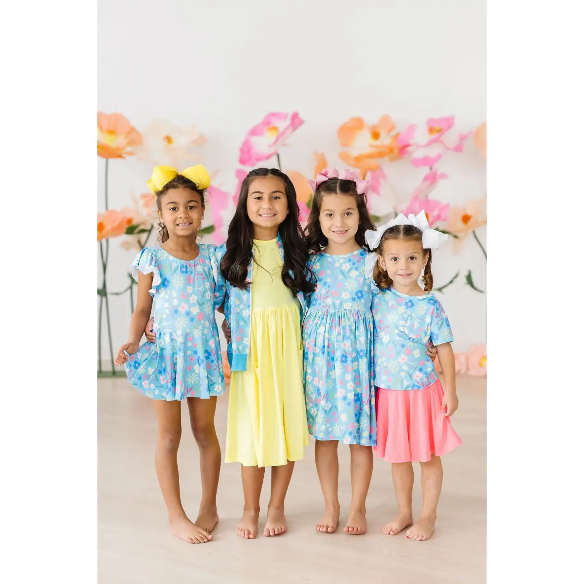 Twirl Leotard with Skirt - Springtime Splendor - Mila & Rose ®