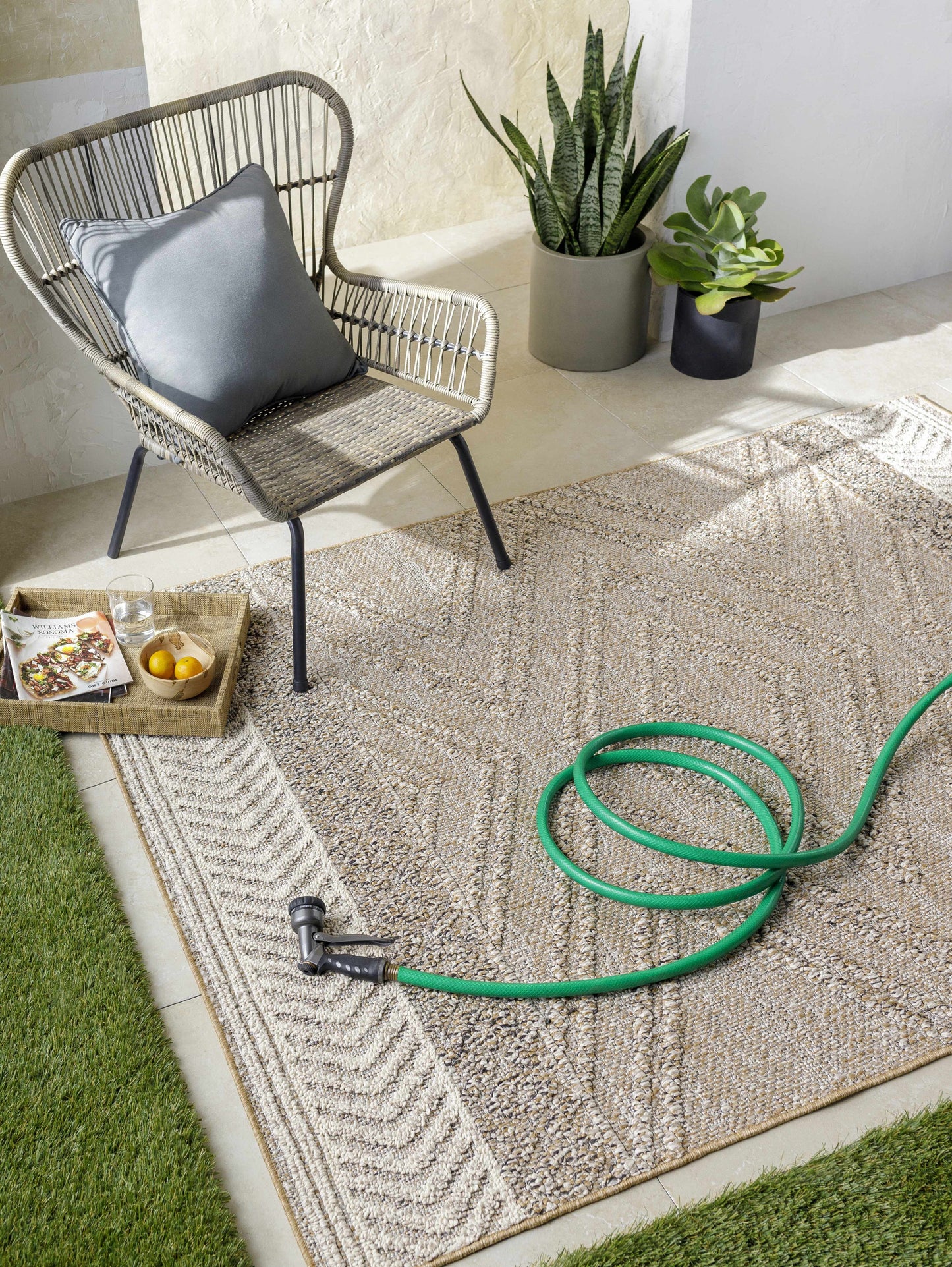 Beige Areli Area Rug - Boutique Rugs
