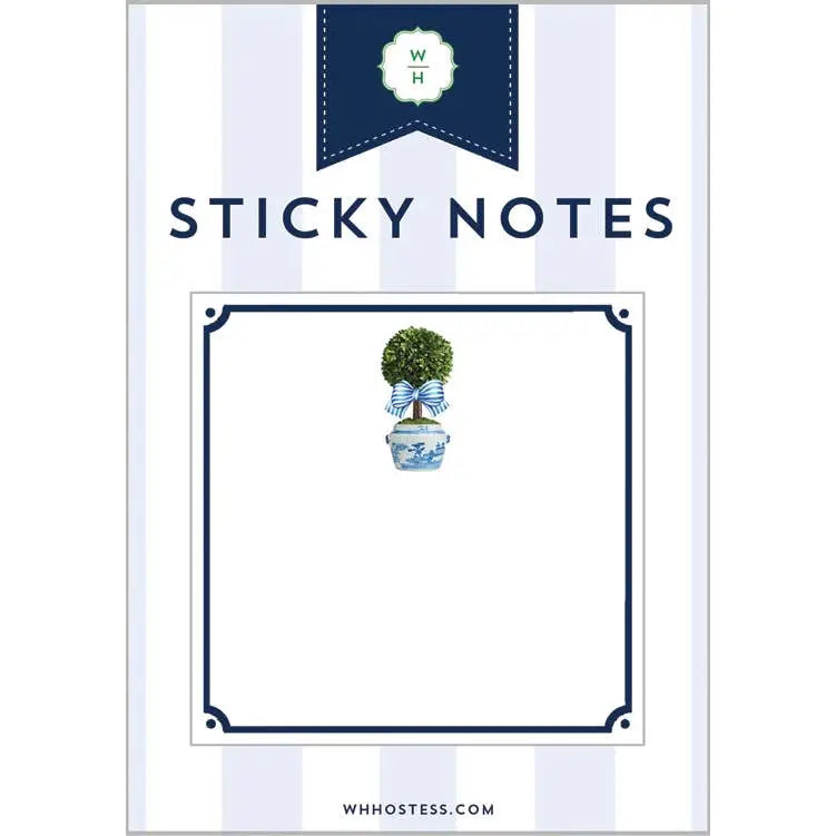 Sticky Notes - Topiary Tree - WH Hostess Social Stationery