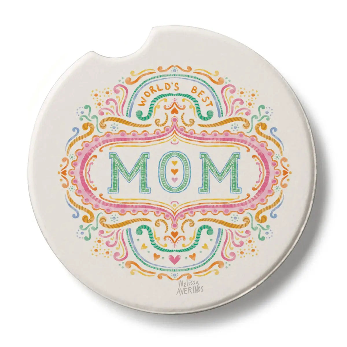 Stone Car Coaster - Mom - Mother’s Day Gift - CounterArt/Highland Home/Thirstystone