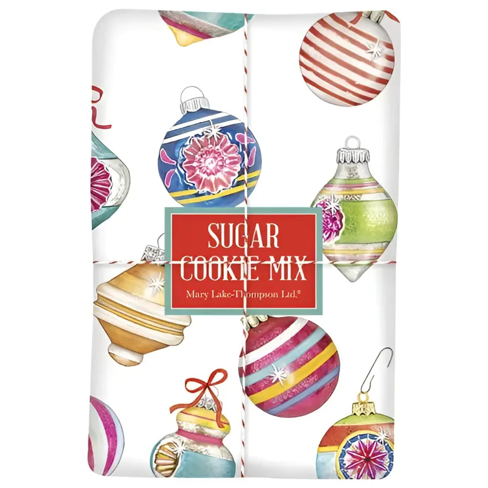 Sugar Cookie Mix with Tea Towel - Vintage Ornaments - Gift Set - Mary Lake-Thompson Ltd.