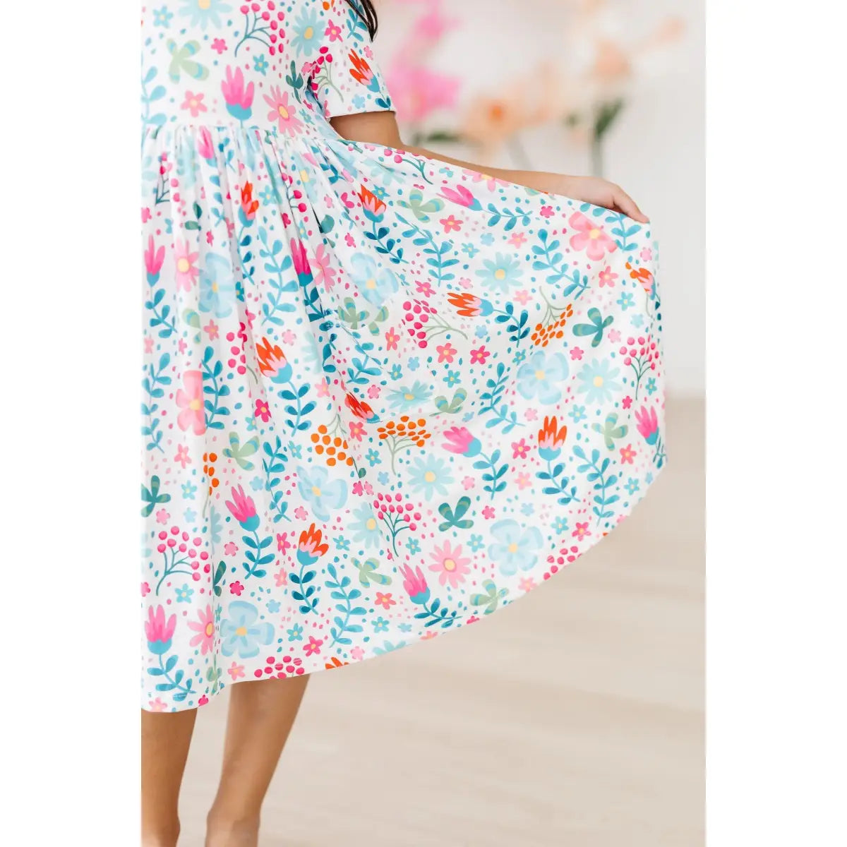 Pocket Twirl Dress - Sunlit Garden - Mila & Rose ®