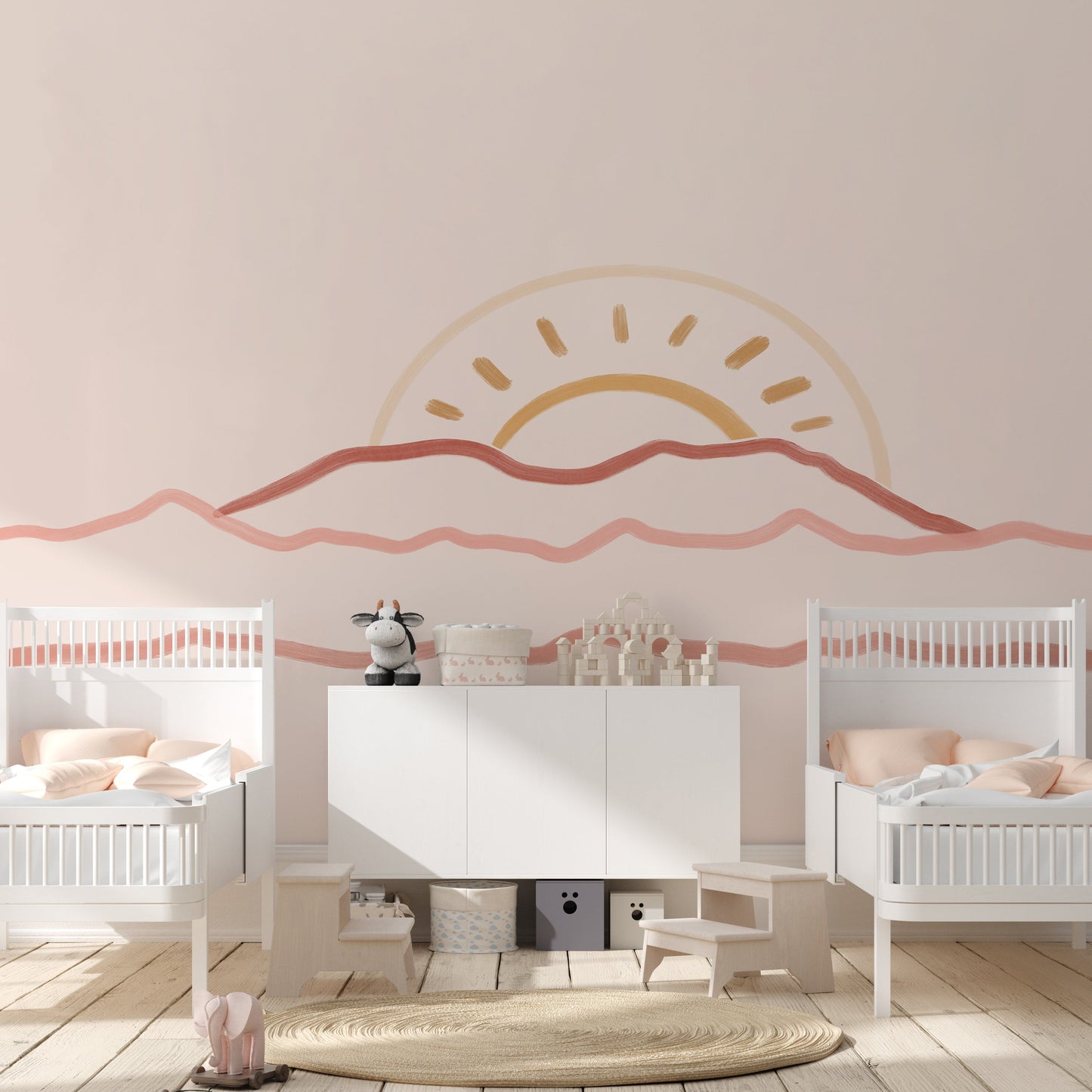Dawn Wallpaper by The Color Amber - Loomwell Home Goods