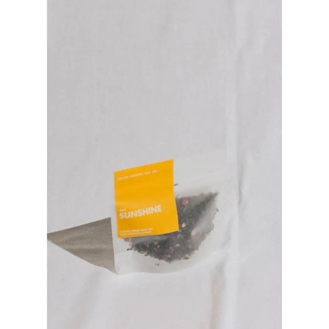 Loose Leaf Tea - Sunshine - Rose Cranberry Peach Orange Black Tea - Color Theory Tea Co.