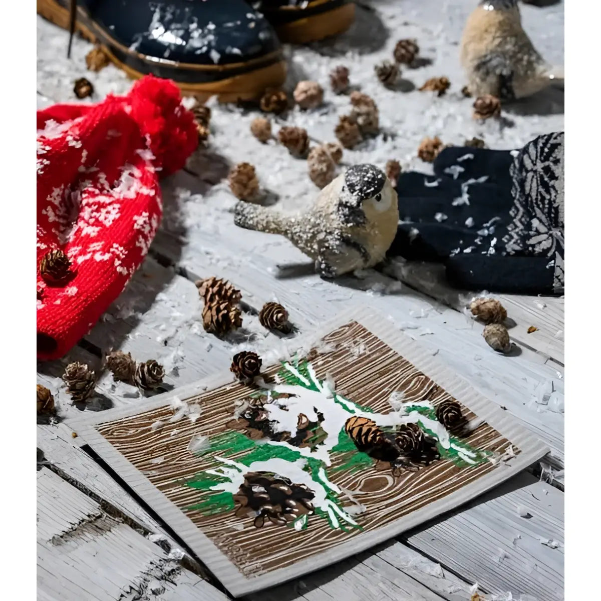 Swedish Dish Cloth - Winter Pine - Wet-it!