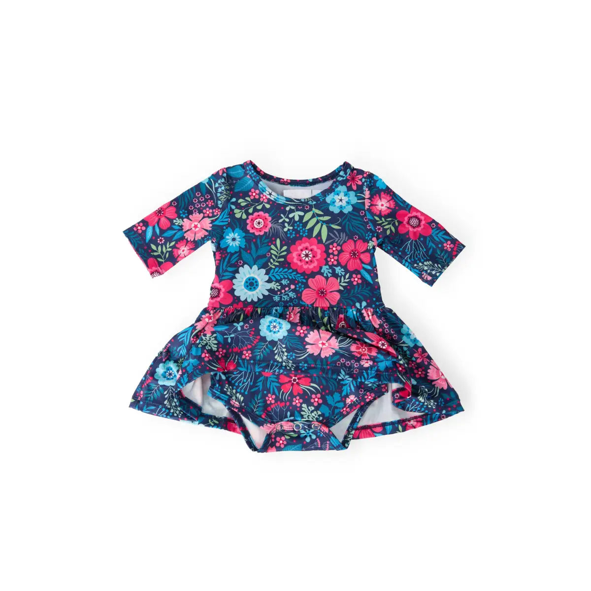 Sweet Gardenia 3/4 Twirl Bodysuit - Mila & Rose ®