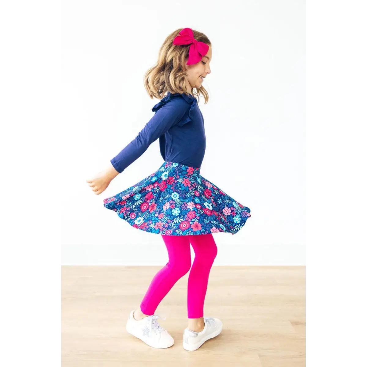 Sweet Gardenia Twirl Skirt and Leggings - Mila & Rose ®