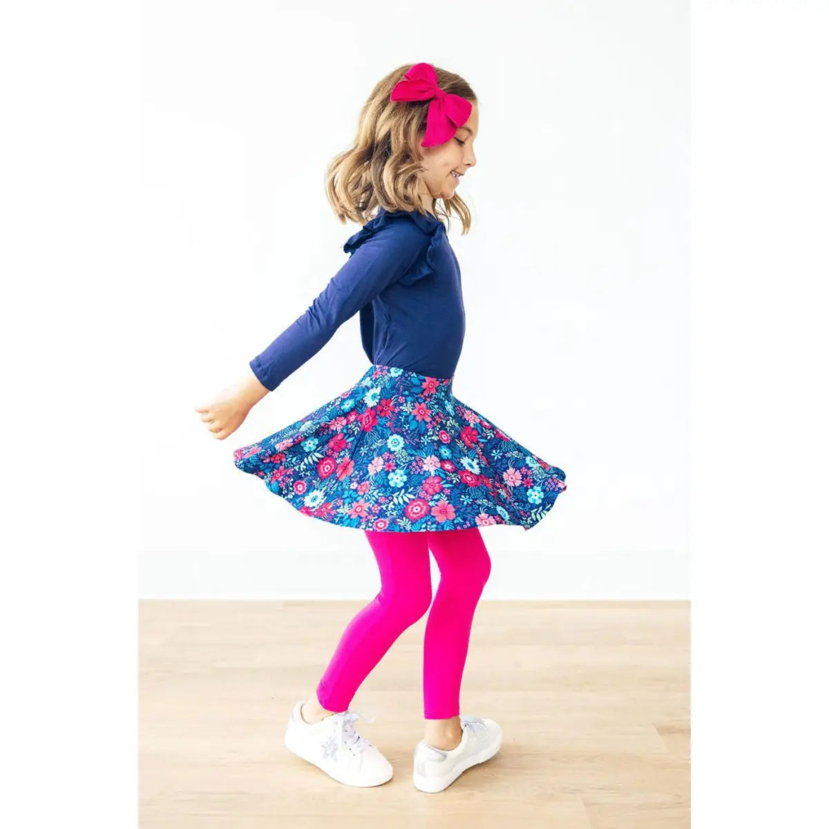 Sweet Gardenia Twirl Skirt and Leggings - Mila & Rose ®