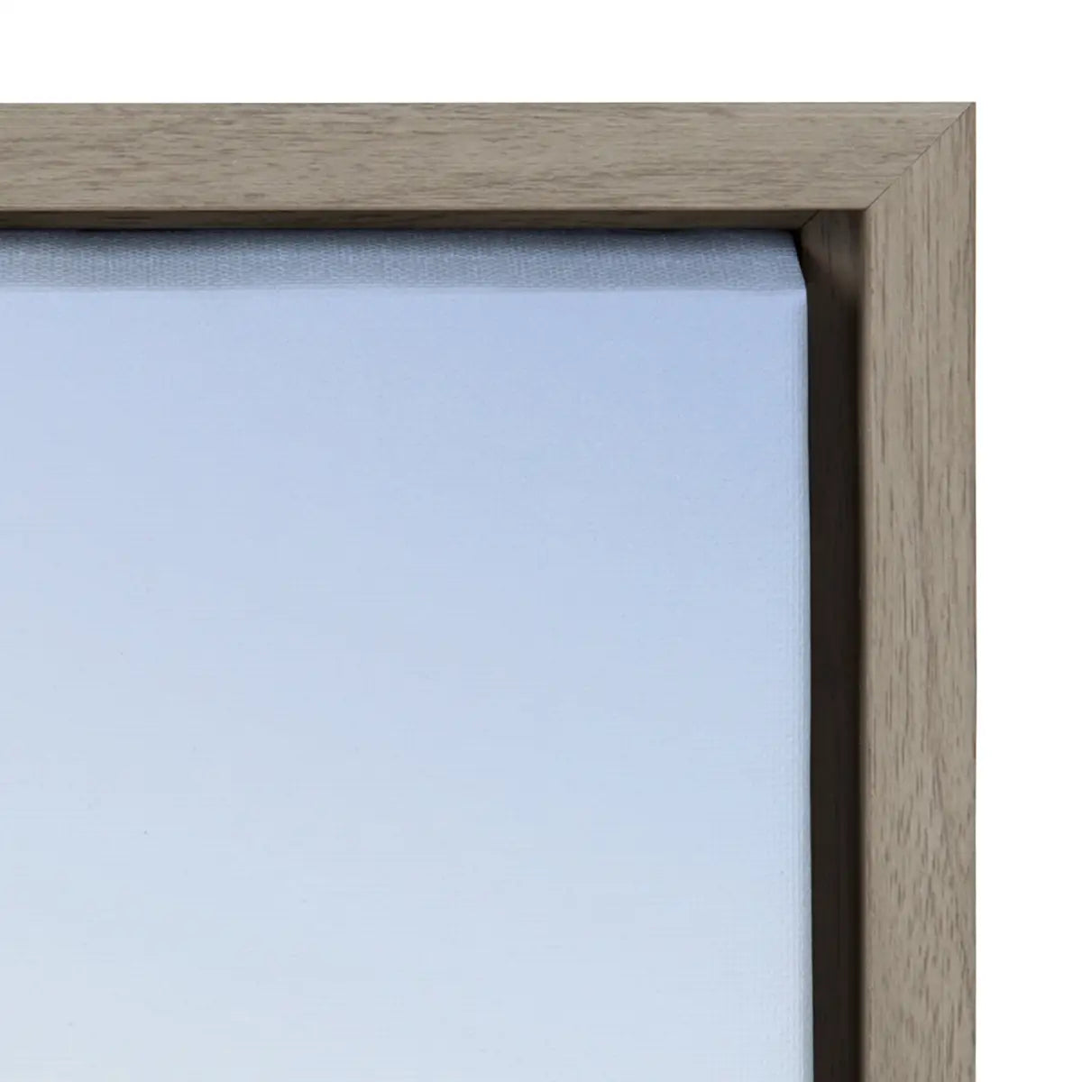 Framed Canvas - Pale Blue Sea - kateandlaurel