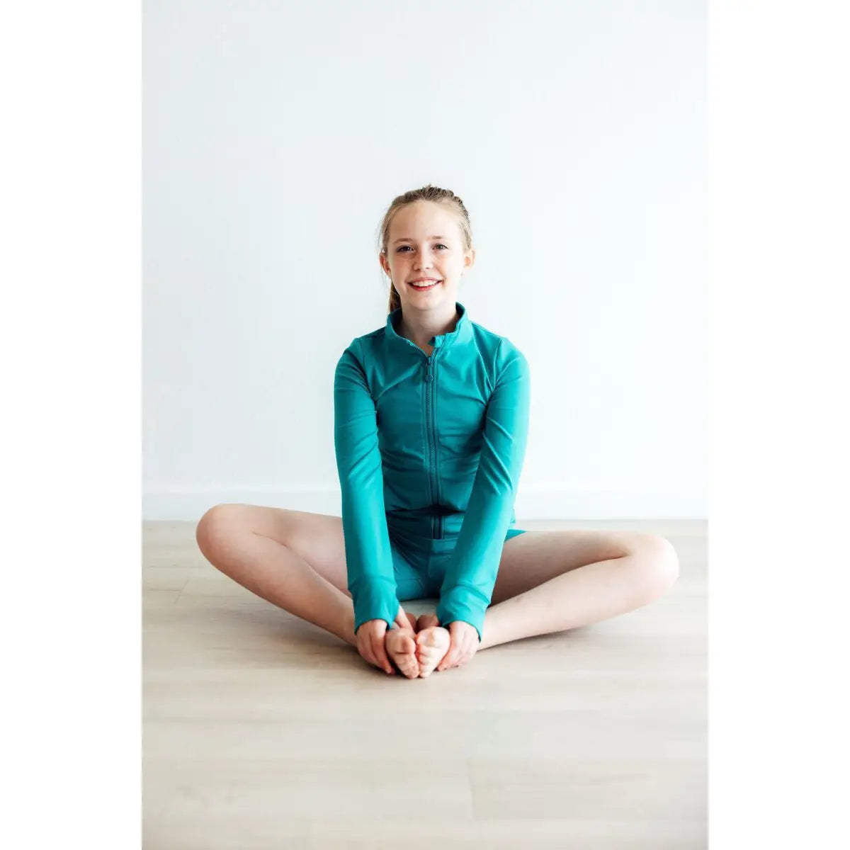 Teal Blue Activewear Shorts - Mila & Rose ®