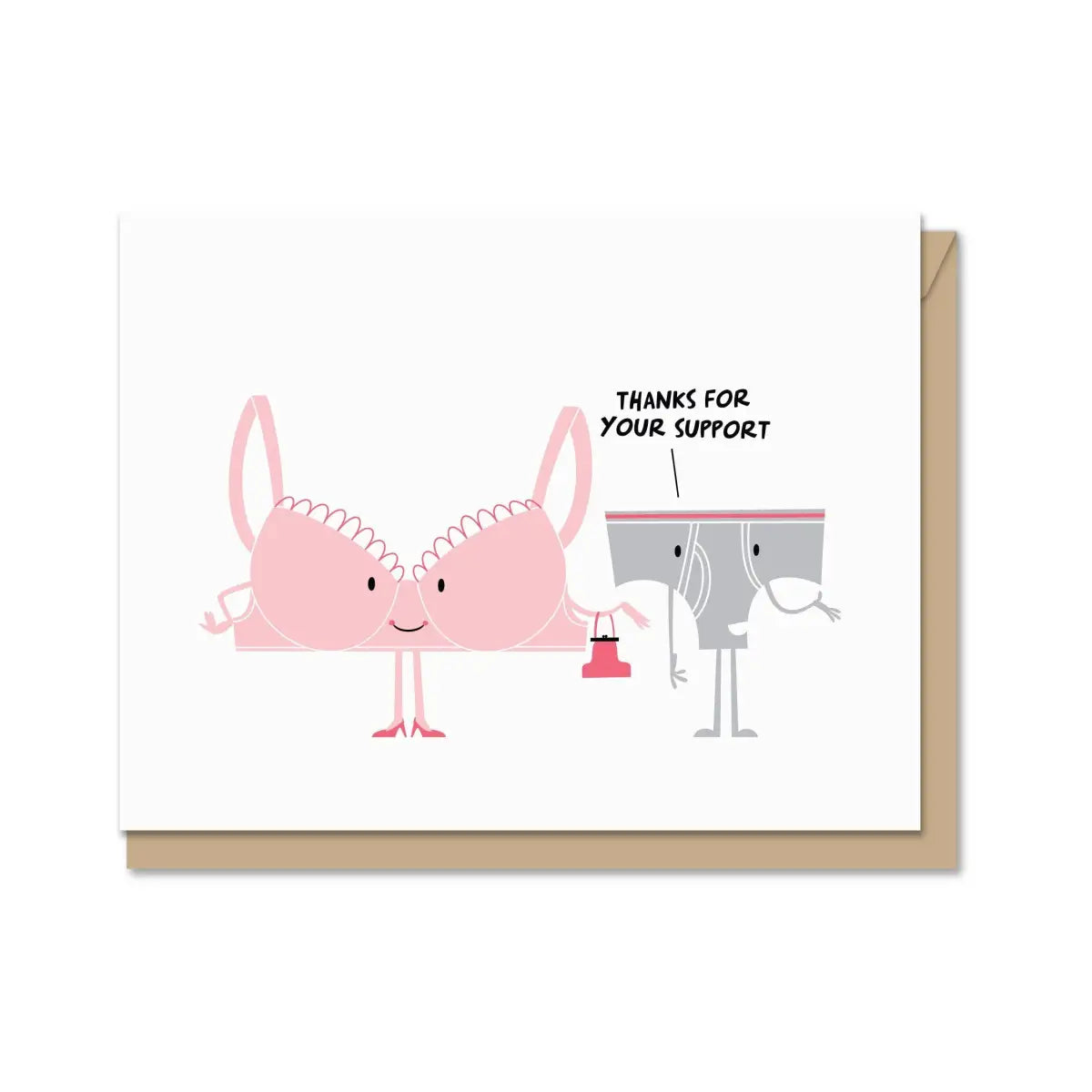 Thank You Greeting Card - Great Support - Maginating