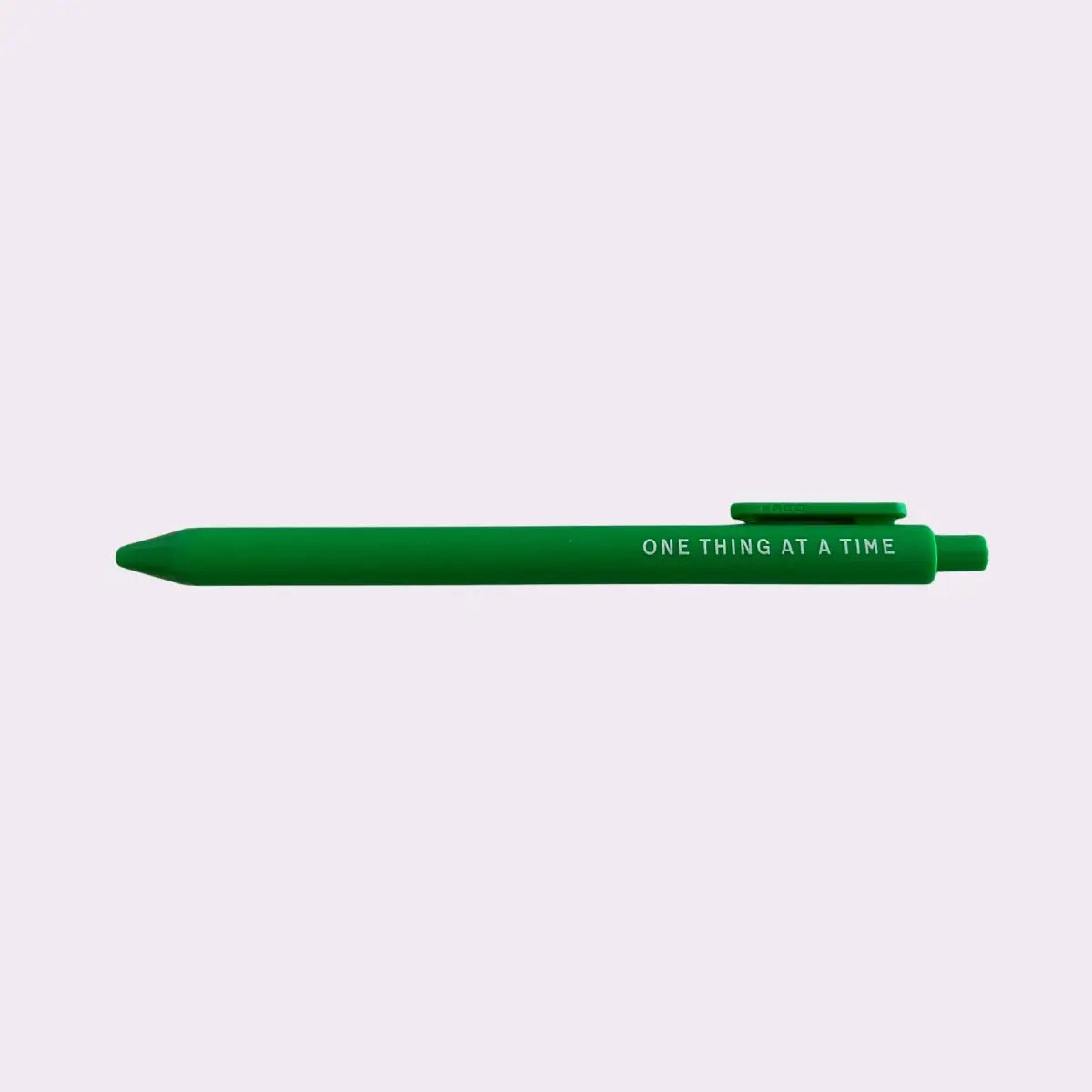 Gel Pen - One Thing At A Time - Self Care Gift - Just Follow Your Art