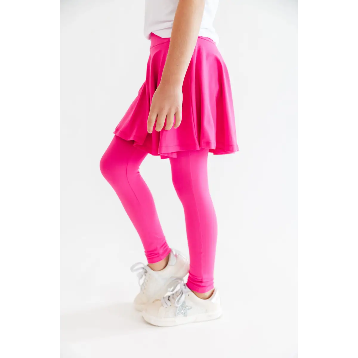 Twirl Skirt with Leggings - Hot Pink - Mila & Rose ®