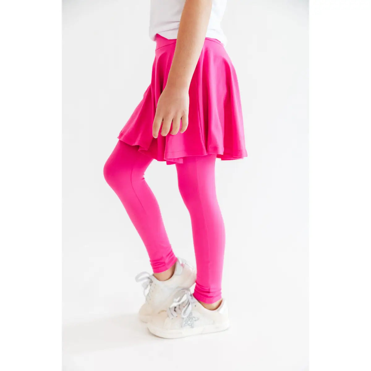 Twirl Skirt with Leggings - Hot Pink - Mila & Rose ®