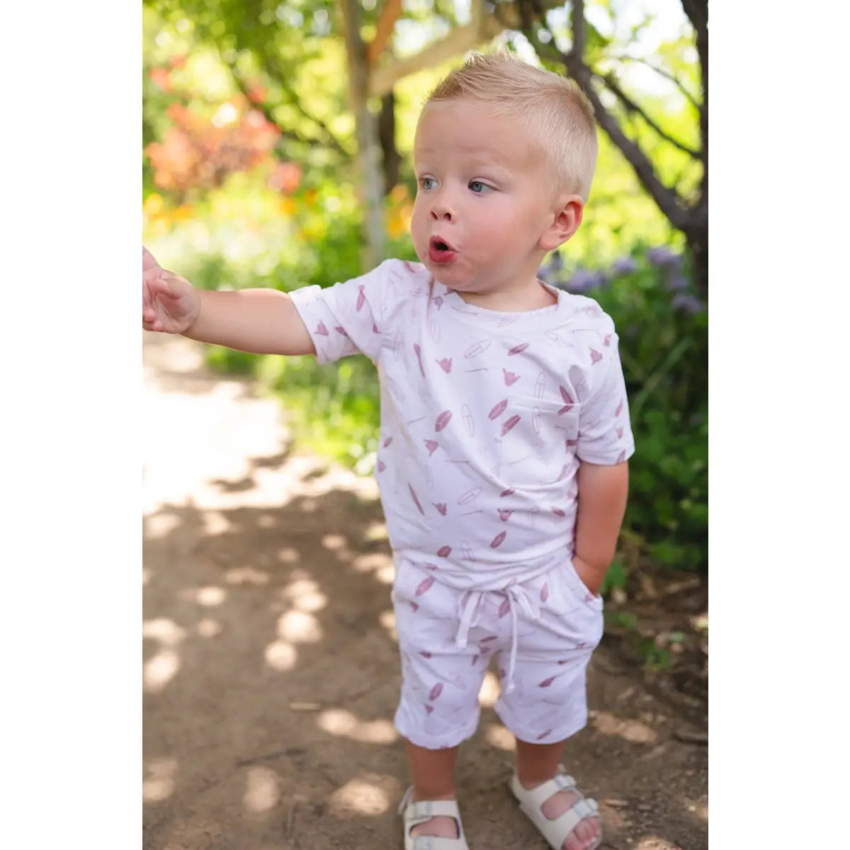 Two-Piece Short Set - Surf - Harp Angel Boutique