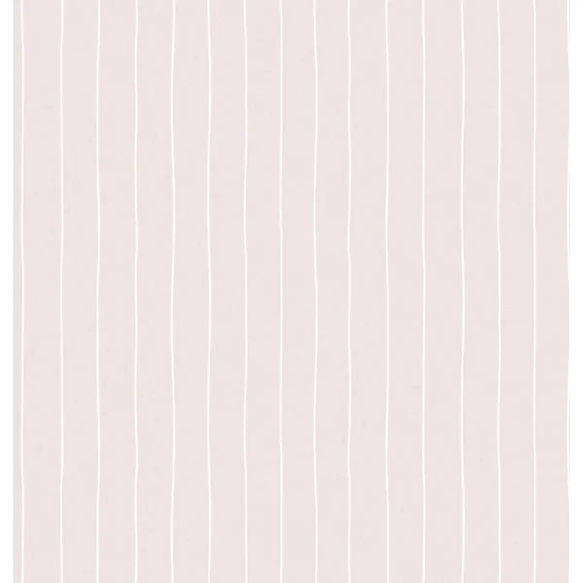 Ty Wallpaper - Pastel Pinstripes - Hand Drawn by Luna Pictata - Sample 1 foot by 1 foot / Pink - Loomwell Home Goods