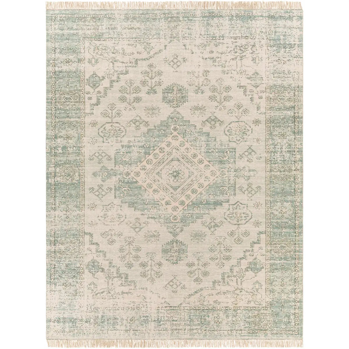 Undy Handmade Cotton Blend Rug - 8’ x 10’ Rectangle - Boutique Rugs
