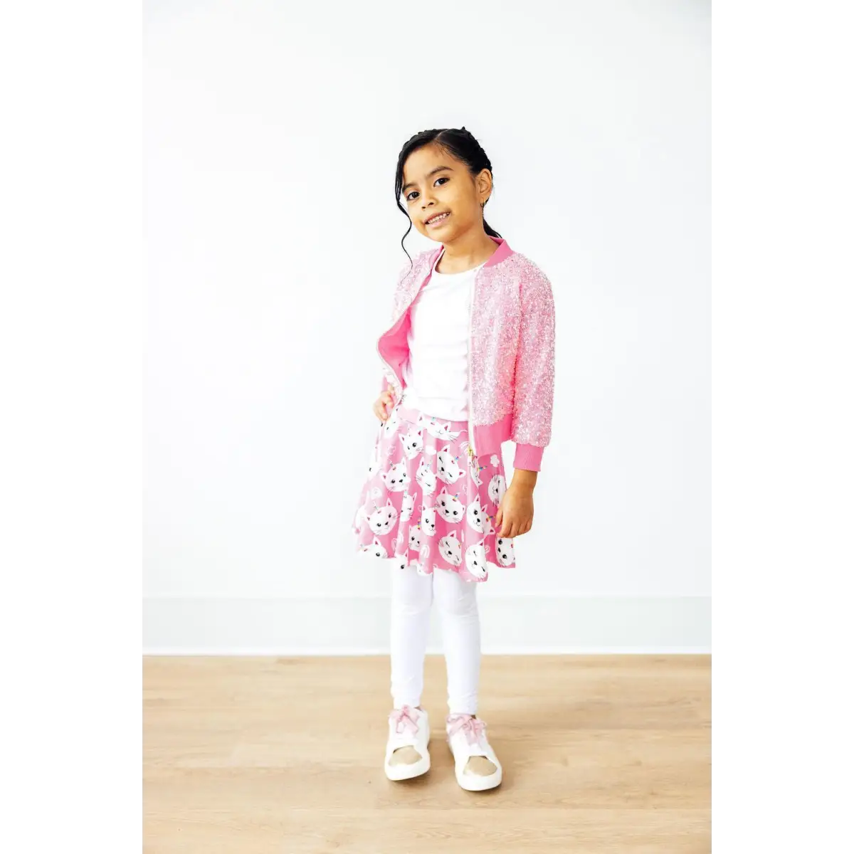 Unicorn Kitties Twirl Skirt with Leggings - Mila & Rose ®