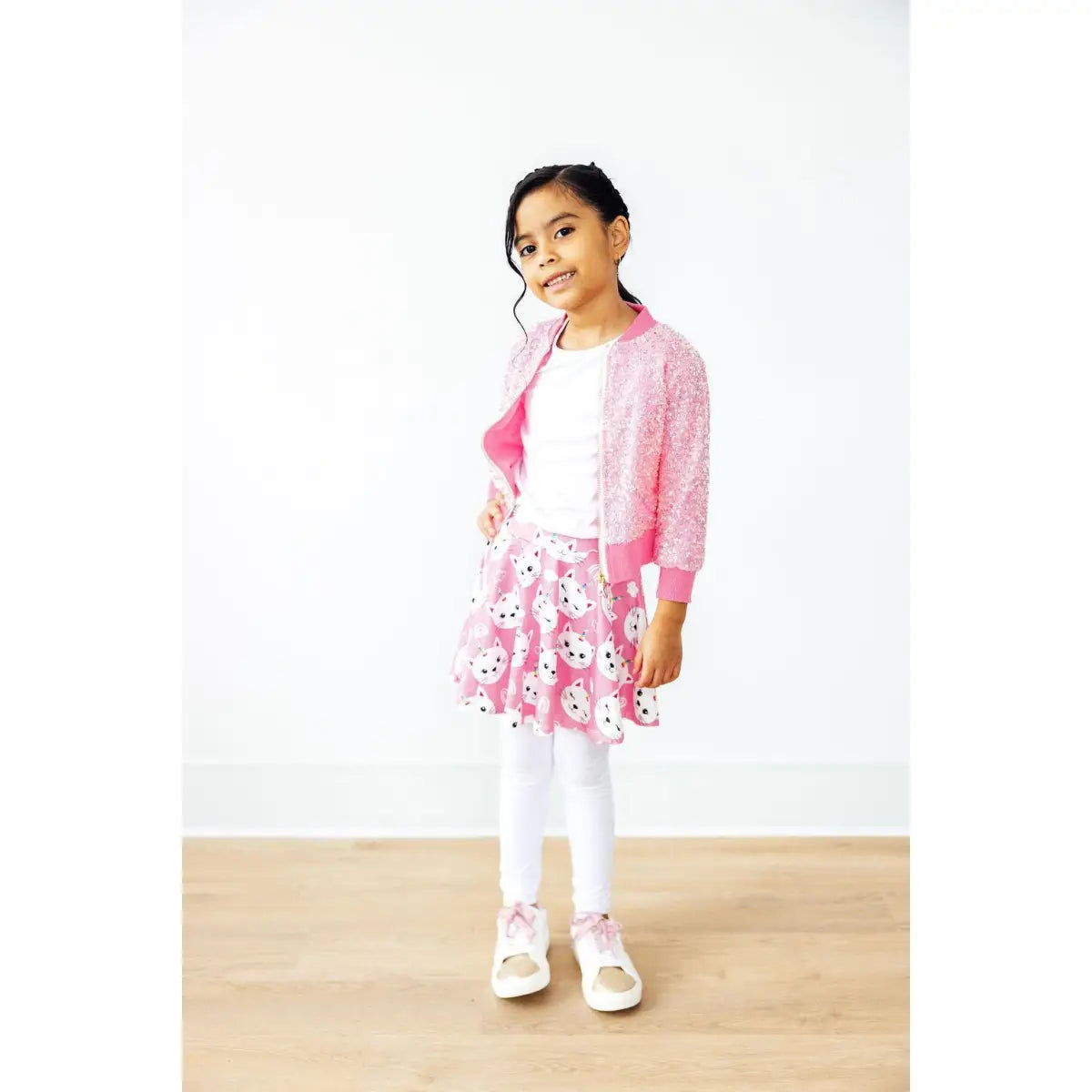 Unicorn Kitties Twirl Skirt with Leggings - Mila & Rose ®
