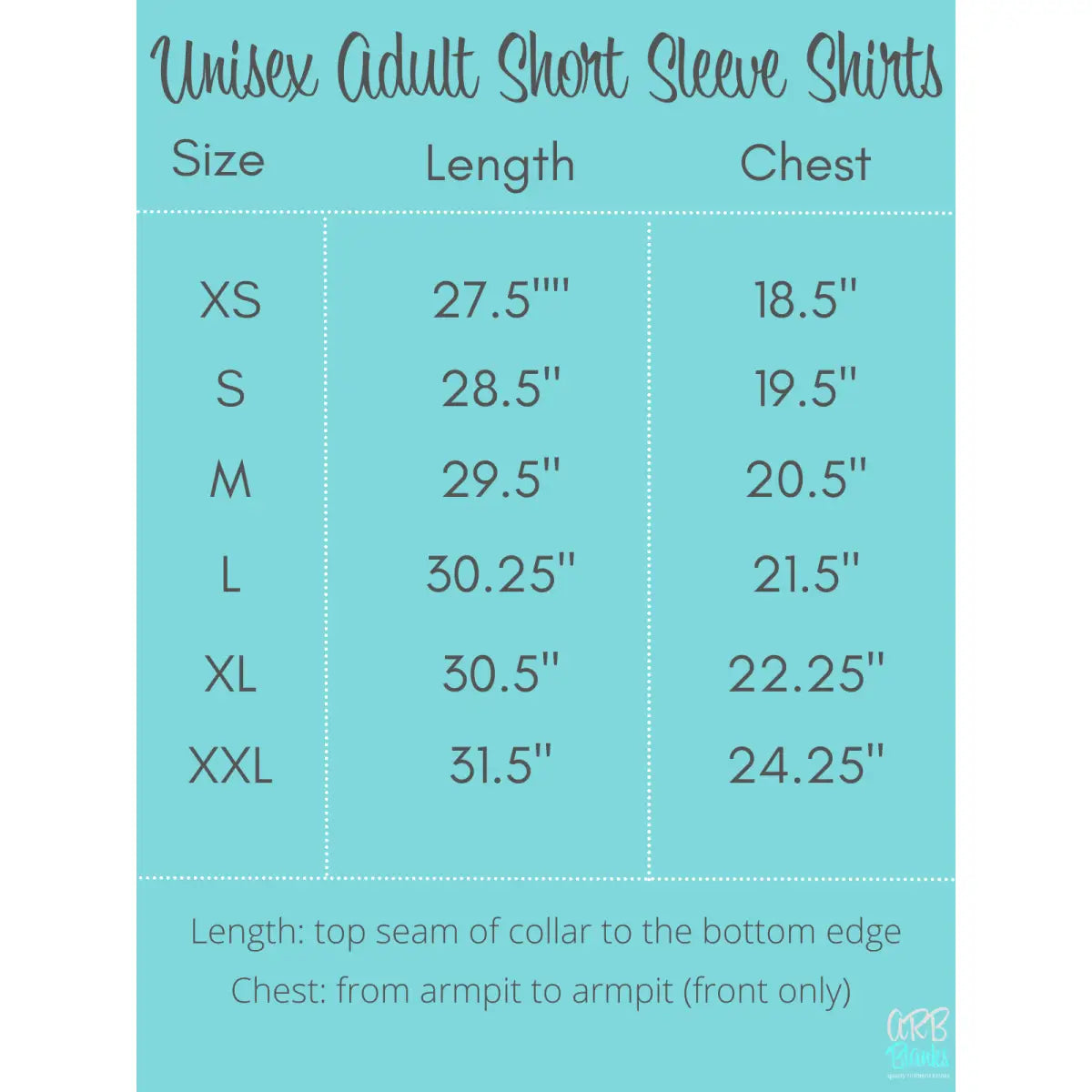 Unisex Adult Short Sleeve Shirts - ARB Blanks