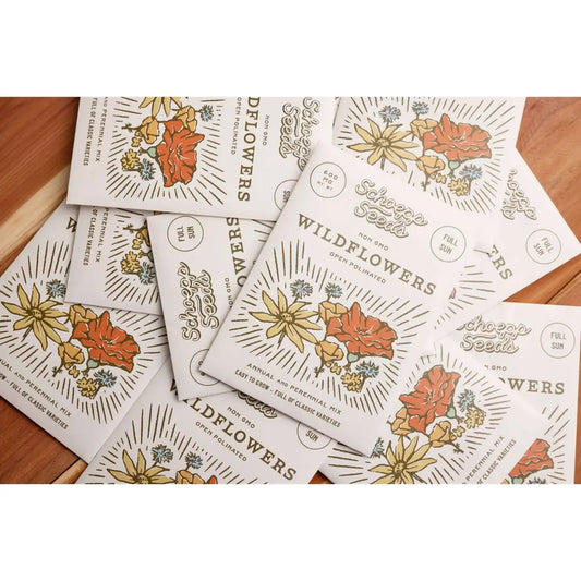 Vegetable and Flower Garden Seeds in Packets - Organic Heirloom - SCHOEPP SEEDS