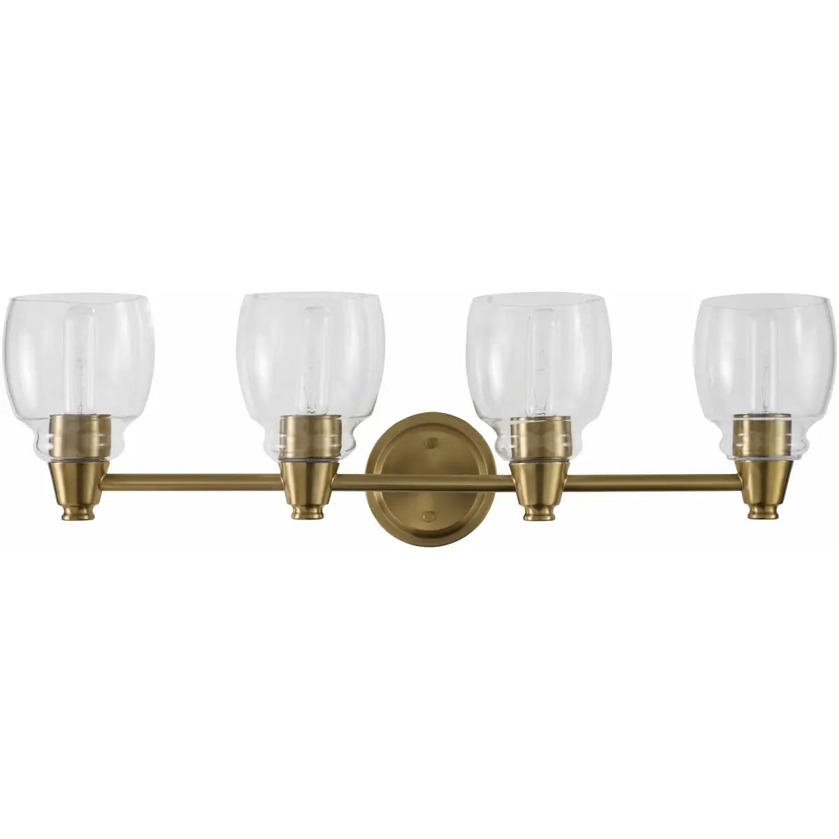 Viguzzolo Brass Wall Sconce - 7’’L x 30’’W x 9’’H Circular - Boutique Rugs
