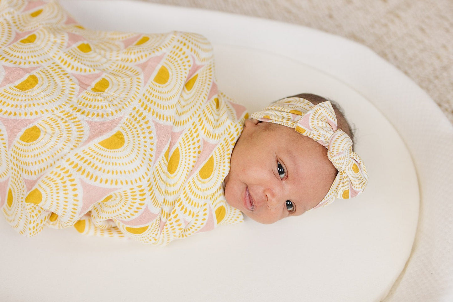 Knotted Headband - Vintage Sunshine - Harp Angel Boutique