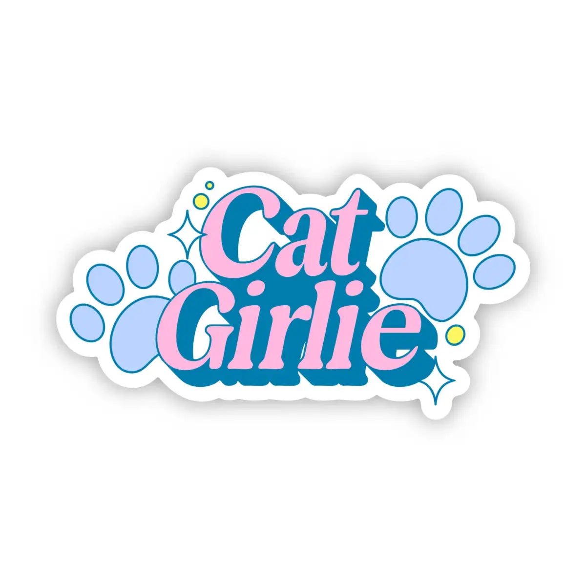 Vinyl Sticker - Cat Girlie - Big Moods