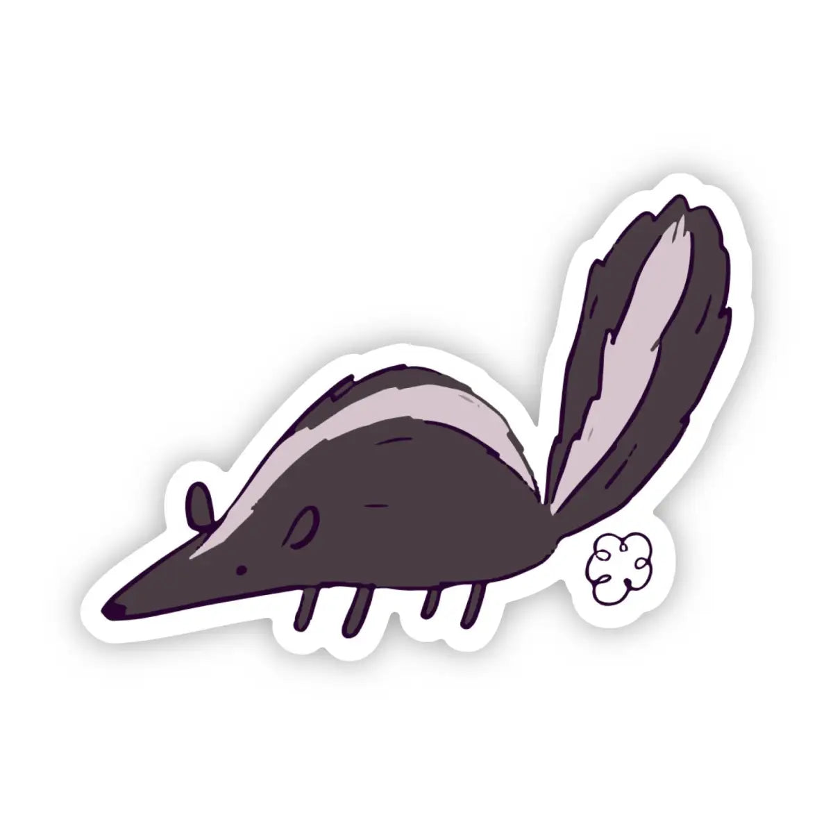 Vinyl Sticker - Skunk - Cute Funny - Big Moods