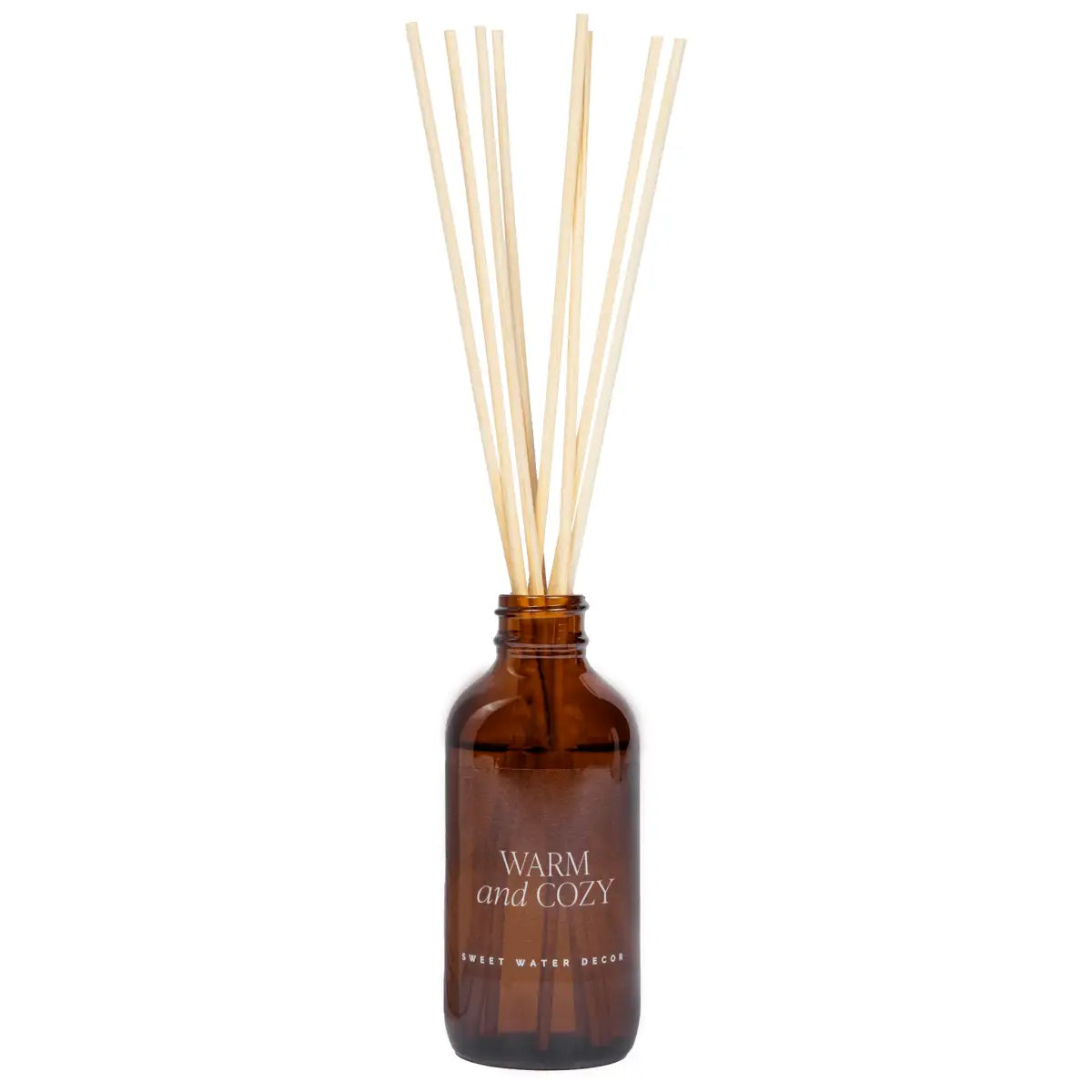 Warm and Cozy Amber Reed Diffuser - Sweet Water Decor
