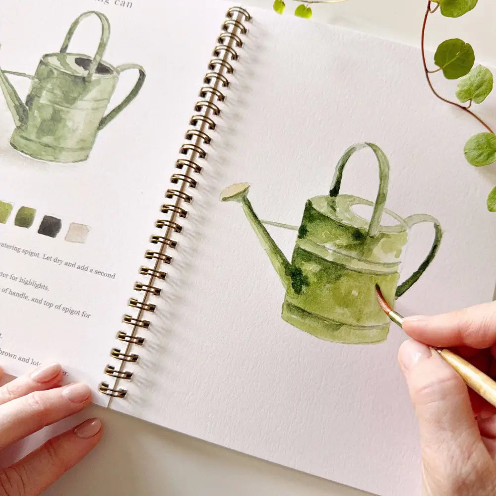 Watercolor Workbook - Garden - Emily Lex - emily lex studio