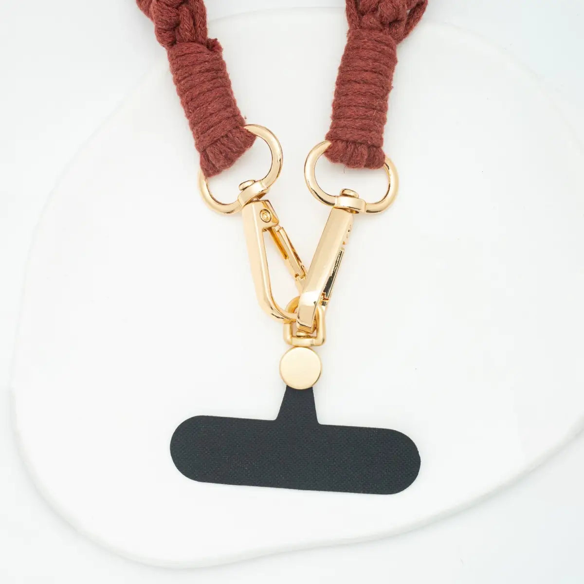 Wear Hope Macramé Crossbody Strap in Terra Cotta - Starfish Project