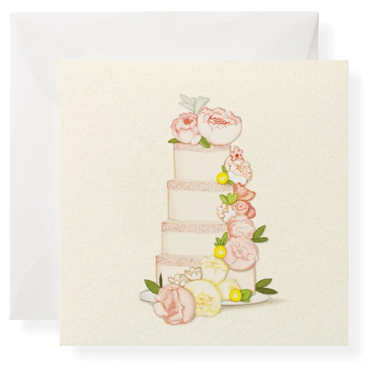 Gift Enclosure Card - Wedding Cake - Karen Adams Designs