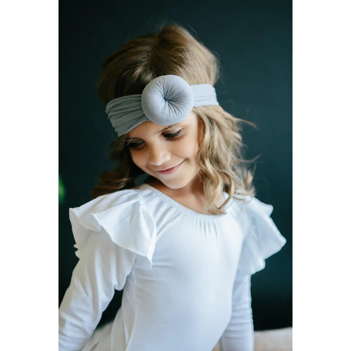 Flutter Sleeve Leotard - White - Mila & Rose ®