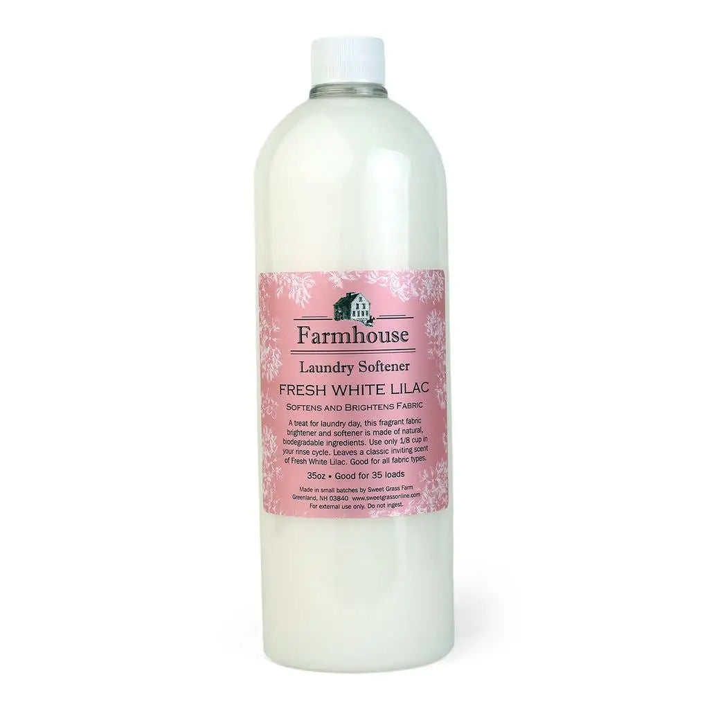 Fabric Softener - White Lilac - All-Natural - Sweet Grass Farm