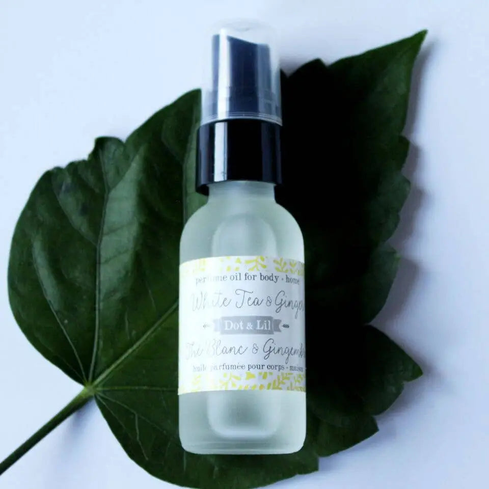 White Tea & Ginger Perfume - Dot & Lil