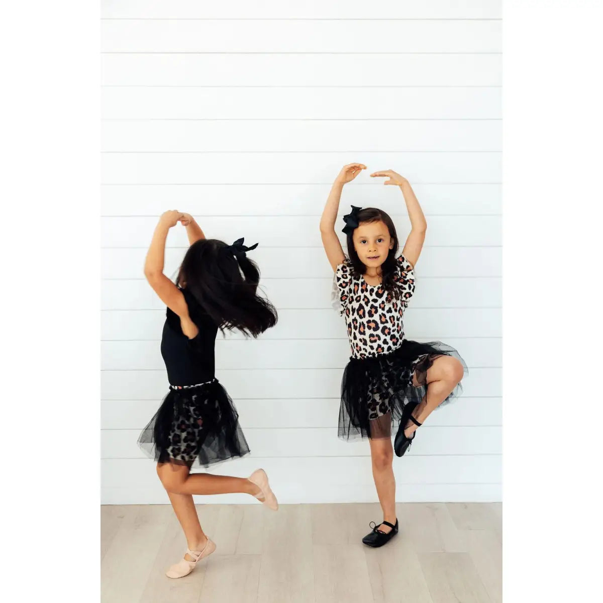 Flutter Sleeve Leotard - Wild One - Animal Print - Mila & Rose ®