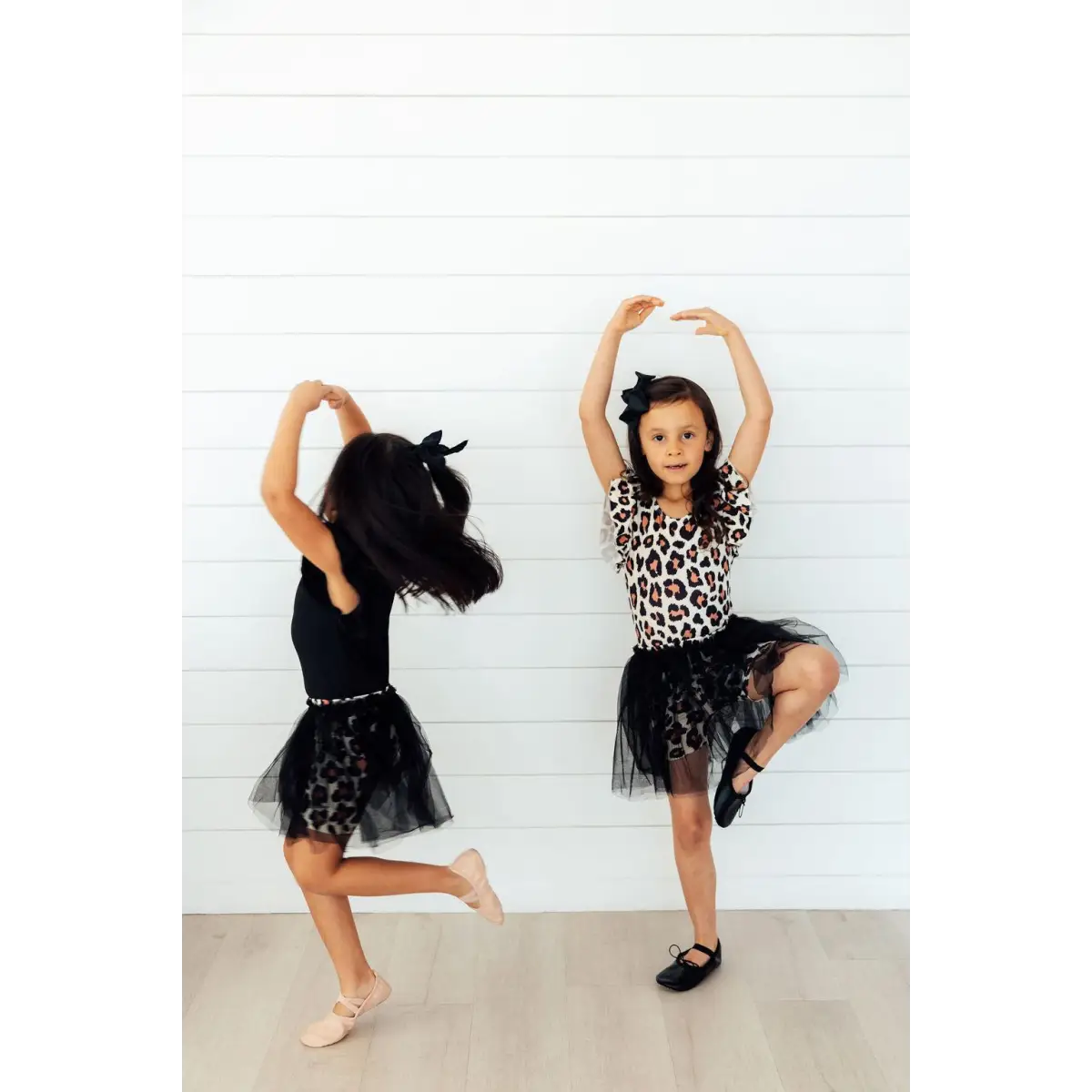 Flutter Sleeve Leotard - Wild One - Animal Print - Mila & Rose ®